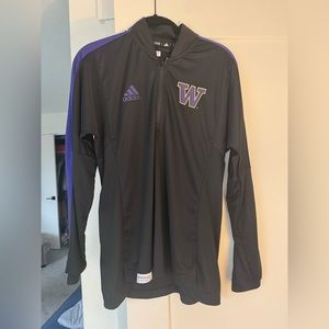 NWOT - Washington Huskies - Adidas 1/4 Zip - Women’s Small